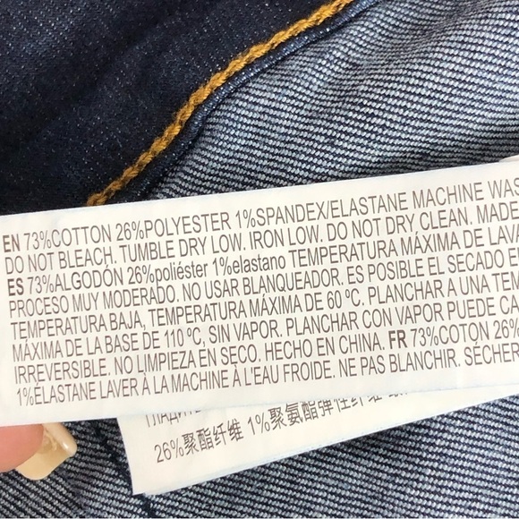 Forever 21 contemporary size 31 dark wash high rise wide leg jeans - Picture 6 of 10